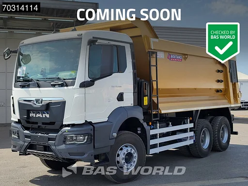 MAN TGS 33.480 6X4 COMING SOON! NEW! 20m3 Tipper Big-Axle Euro 6