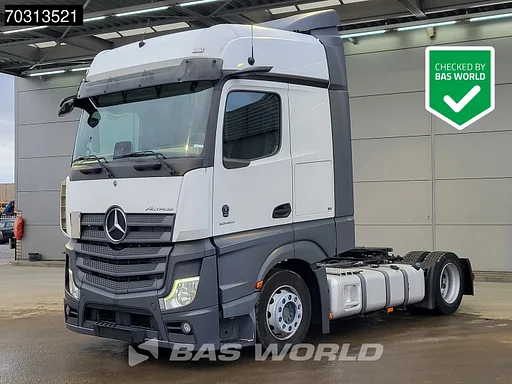 Mercedes-Benz Actros 1845 4X2 Bigspace Lowdeck Mirrorcam 2x Tank