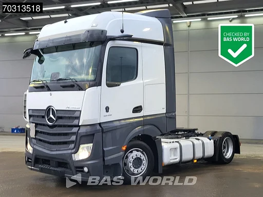 Mercedes-Benz Actros 1845 4X2 Bigspace Lowdeck Mirrorcam 2x Tank