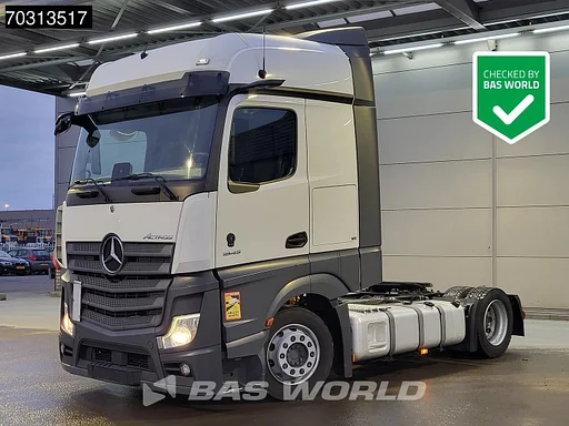 Mercedes-Benz Actros 1845 4X2 Bigspace Lowdeck Mirrorcam 2x Tank