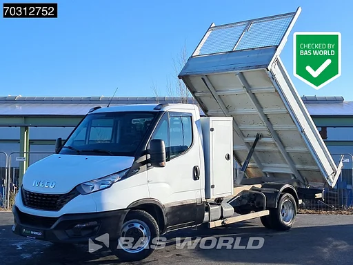 Iveco Daily 35C14 Kipper Doppelbereifung 3,5t AHK Klima Tempomat Euro6 Kieper A/C Towbar Cruise control