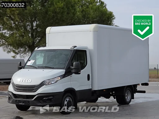 Iveco Daily 35C16 Camión de doble rueda con Plataforma 160 CV Aire acondicionado Euro6 Caja para muebles A/C