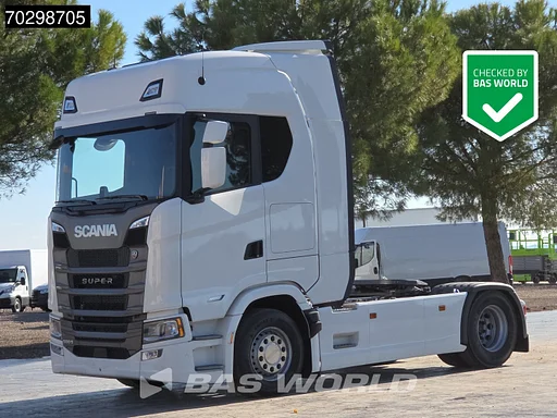Scania S500 4X2 NEW! Retarder Full-Air 2xTanks LED ACC Standklima Leder Navi Euro 6