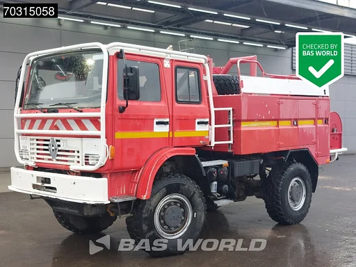 Renault M 210 4X4 4x4 Fire Truck Full Steel Manual Firetruck Brandweerwagen