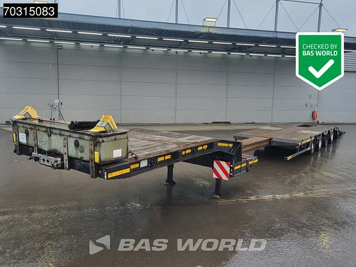 Faymonville F-S44-1ALN Extendable Ramps Steering Axle