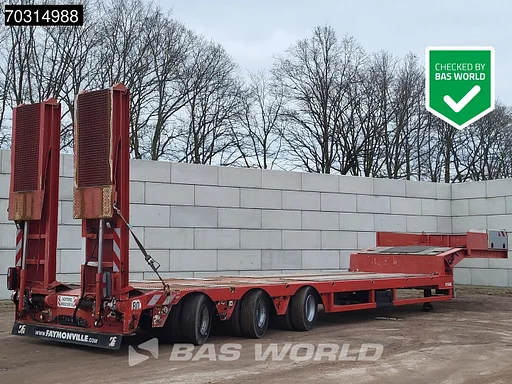 Faymonville STZ-3U 3 axles 3x lenkachse Ramps