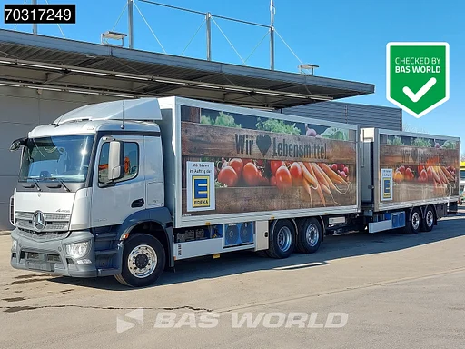 Mercedes-Benz Antos 2540 6X2 Combi Frigoblock EK 25U 2000kg Ladebordwand Full Air Lift-axle Euro 6