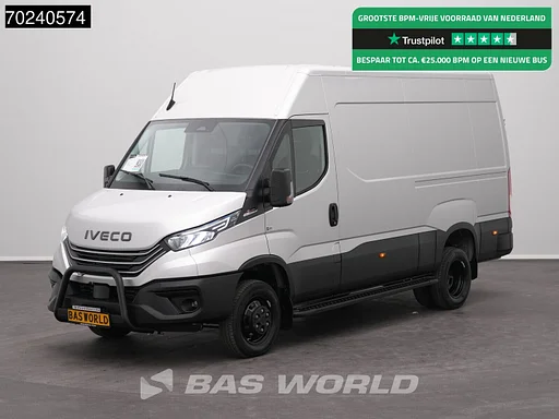 Iveco Daily 35C18 BPM VRIJ! 3.0L Black Edition Automaat 180PK L2H2 Dubbellucht 3,5t Trekgewicht ACC LED Navi Camera Parkeersensoren Euro6 L2 12m3 Airco
