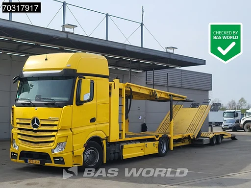 Mercedes-Benz Actros 1845 4X2 NL-Combi Car transporter GS Meppel Winch Full Air Euro 6