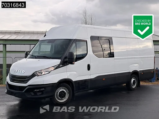 Iveco Daily 35S16 Automatik Doppel Kabine L3H2 3,5t AHK 160PS Klima Kamera Parkensensoren Euro6 Doka A/C Towbar