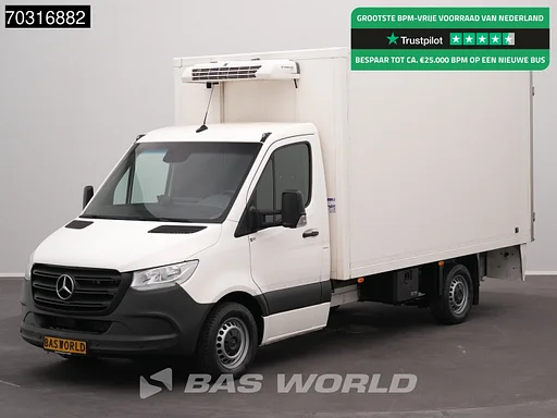 Mercedes-Benz Sprinter 314 CDI Automaat Koelwagen Thermo King V-200 MAX 380v Stekker Airco Camera Parkeersensoren Euro6 Koel Koeler Kühl Kühler Kühlwagen Kühlkoffer Airco