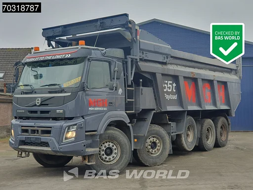 Volvo FMX 460 FMX 32m3 AJK Pusher 55tons Payload Big-Axle Powertronic VEB+ Euro 6