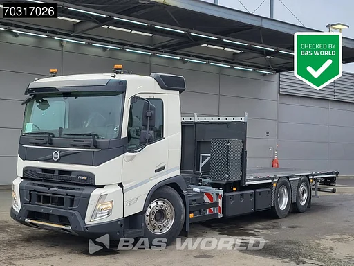 Volvo FMX 500 6X2 NEW! Chassis with superstructure for crane Lift+steering axle VEB+ Euro 6