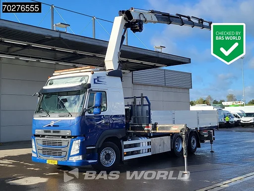 Volvo FM 500 FM 6X2 NL-Truck APK HMF 3220-K7 Kran Crane Winch Lift+Steering-Axle Euro 6