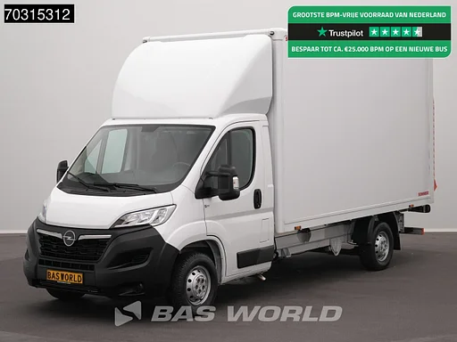 Opel Movano 140PK Laadklep Bakwagen Airco Cruise Camera D'Hollandia Euro6 Meubelbak Koffer Airco Cruise control