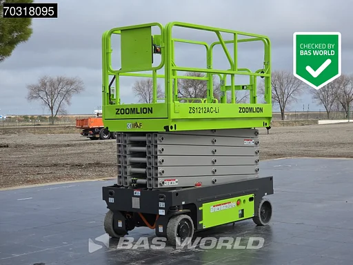 Zoomlion  ZS1212AC-Li 12 M - Garantía de fábrica - Certificado CE
