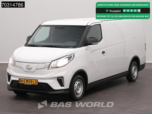 Maxus eDeliver 3 LWB - 50KWh Elektrisch 50kWh 240km WLTP L3H1 DC-Snelladen CarPlay Camera Parkeersensoren L3 Long Wheel Base Airco Cruise control