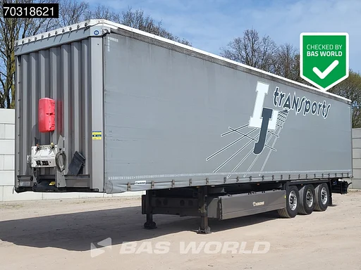 Krone SD Lifting Axle Hardwood Palletenkasten