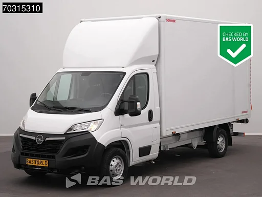 Opel Movano 140PK Ladebordwand Koffer Klima Tempomat Kamera D''Hollandia Euro6 A/C Cruise control