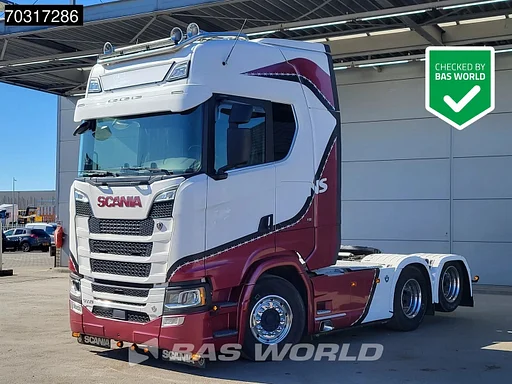 Scania S650 6X2 BE-Truck 3.15WB! Full-Air Retarder Leder ACC Navi