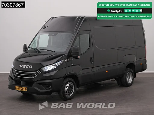 Iveco Daily 35C21 3.0L Automaat Dubbellucht L2H2 210PK ACC LED 3,5t Trekgewicht Airco Camera Parkeersensoren CarPlay Stoelverwarming Euro6 L2 Airco