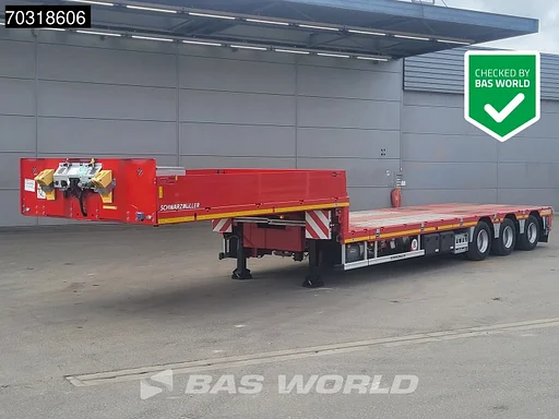 Schwarzmüller 3 axles NEW! 3x Steering Axles SAF Extendable