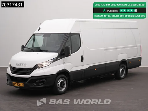 Iveco Daily 35S16 Automaat L3H2 160PK 3,5t Trekgewicht Airco Camera Parkeersensoren Euro6 L3 Airco