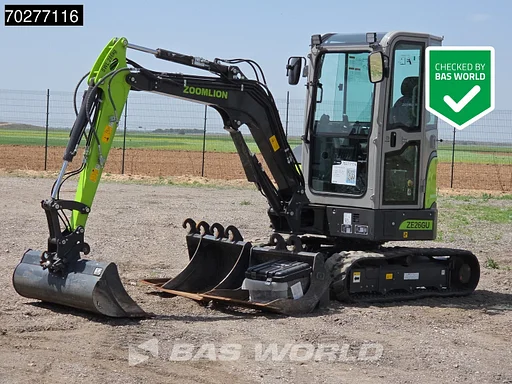 Zoomlion ZE26 GU GARANTÍA DE FÁBRICA - CW / 4 CUCHARAS - CE