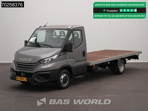 Iveco Daily 35C21 BPM Vrij 3.0L Automaat 410WB Fahrgestell LED CarPlay ACC Chassis Cabine Airco
