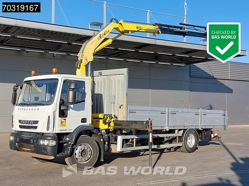 Iveco Eurocargo 180E250 4X2 HYVA HB.150XE3 Kran Crane Automatic Euro 5