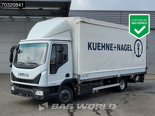 Iveco Eurocargo 75E190 4X2 8 tonner Automatic 1500kg Ladebordwand ACC Euro 6