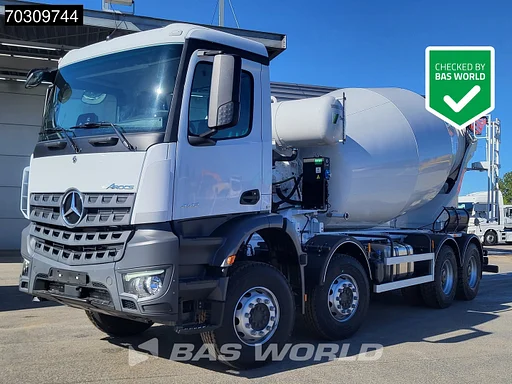 Mercedes-Benz Arocs 4142 8X4 NEW! 12m3 Stetter Mixer Steelsuspension Automatic Big-Axle Euro 6