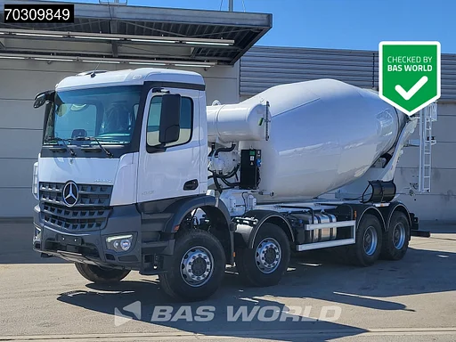 Mercedes-Benz Arocs 4142 8X4 NEW! 12m3 Stetter Mixer Steelsuspension Big-Axle Euro 6