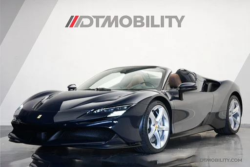 Ferrari SF90 Spider 4.0 V8 | Blu Pozzi | Daytona Seats Cioccolato |