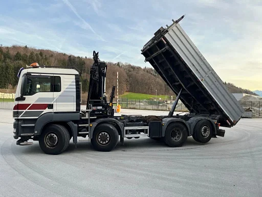 MAN TGS 35.480 8x4-6 BL Change system Tipper/Platform HIAB 232-5 Year 2020