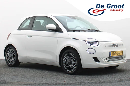 Fiat 500e Icon 42 kWh SOH 97%, LED, macchina fotografica Apple Carplay, Rijstrooksensor, 16"