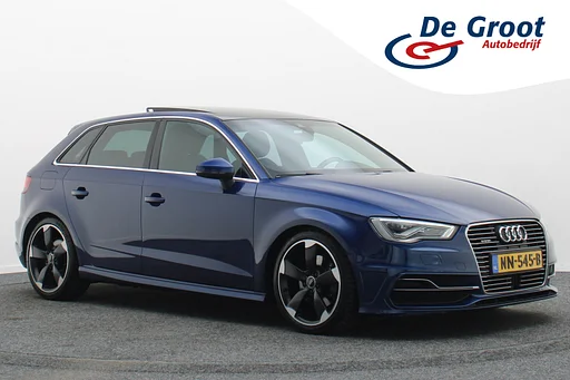 Audi A3 Sportback 1.4 e-tron PHEV Ambition Pro Line plus 3x S-Line Panoramadak, B&O, Leer, Elektr. Stoelen, ACC, Keyless, 18"
