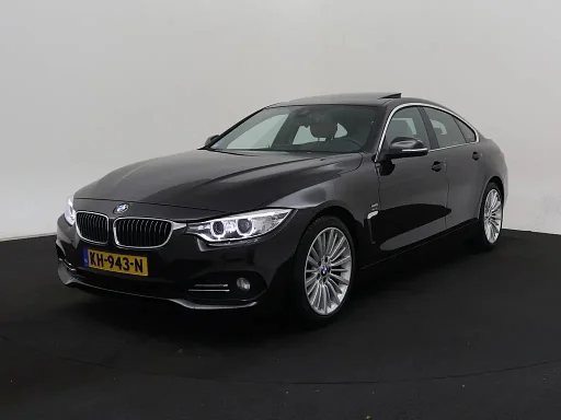 BMW 420 Gran Coupé 4-serie 420i Aut. High Executive | LED | Schuif/kanteldak | Navi Pro | Leder | Memory | BLIS | Winterpakket