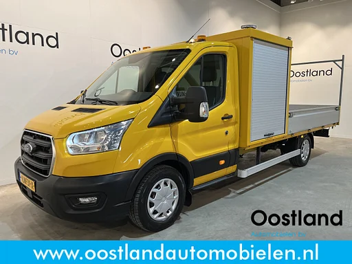 Ford Transit 350 2.0 TDCI L4H1 Trend 130 PK RWD Open Laadbak / Euro 6 / Airco / Trekhaak 3.000 KG / Cruise Control /
