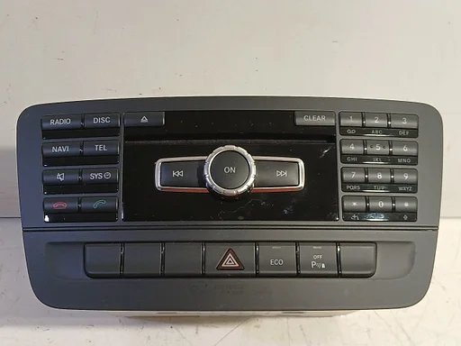 Bedieningspaneel navigatie Mercedes-Benz GLA