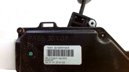 Slot mechaniek portier elektrisch centrale vergrendeling links voor Volkswagen Caddy
