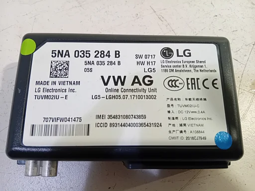 Computer telefoon Volkswagen Golf