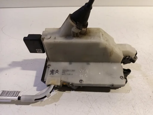 Slot mechaniek portier elektrisch centrale vergrendeling links achter Peugeot 2008