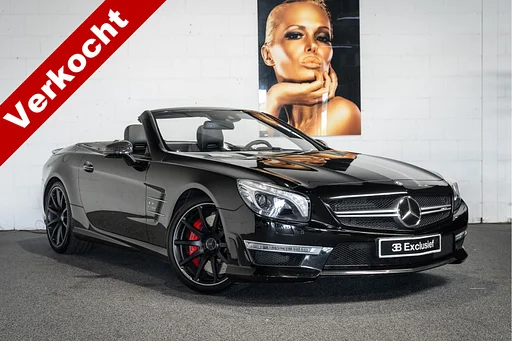 Mercedes-Benz SL 63 AMG Roadster Full carbon | Telhado de pano | Nachtzicht | Bang & Olufsen Soundsystem | Sportonderstel | Nekverwarming assentos aquecidos + legal | Stoelmassage