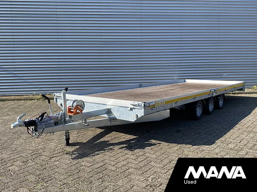 Eduard 6022 Plateau Multitransporter Autoambulance 3as 3500kg 600X220 cm Geremd Oprijplateau