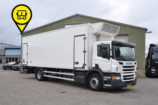 Scania P250 ECF BOX + TRS TWIN-COOL + DHOLLANDIA