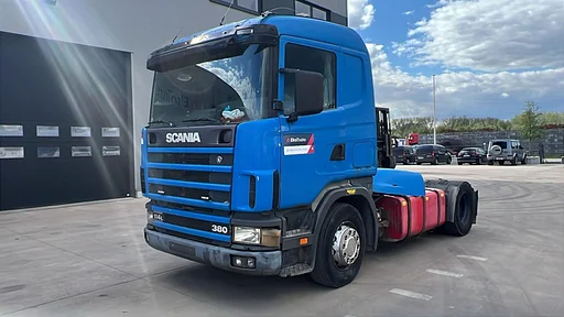 Scania 114 - 380 (FOR PARTS / ENGINE GEARBOX RUNNING / ELECTRICAL PROBLEM)