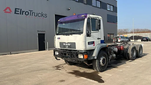 MAN LE 26.284 (6X4 / STEEL SUSP. / LAMES / MANUAL GEARBOX / 6 CYLINDER)