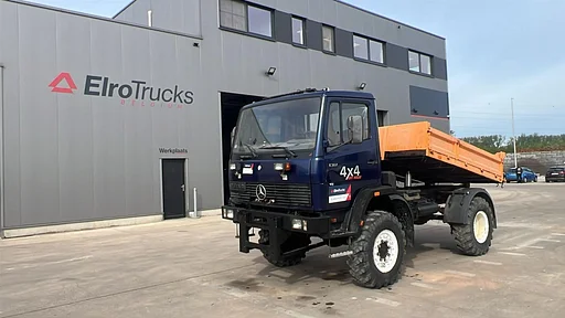 Mercedes-Benz SK 1317 (4X4 / LAMES / AUXILAIRY / HELPER / MANUAL PUMP / POMPE MANUELLE)
