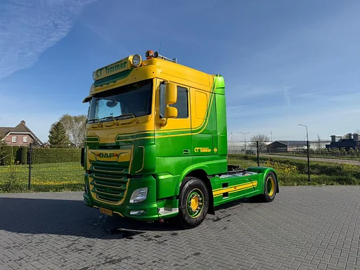DAF XF 480 FT PTO, LEATHER SEATS,TOP CONDITION, STEEL/AIR.